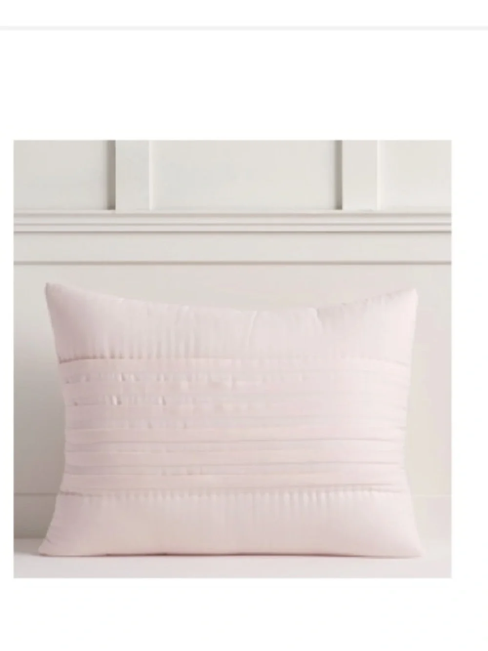Pottery Barn Teen Pretty Pleats Blush Pleated Comforter Set plus Two Shams
